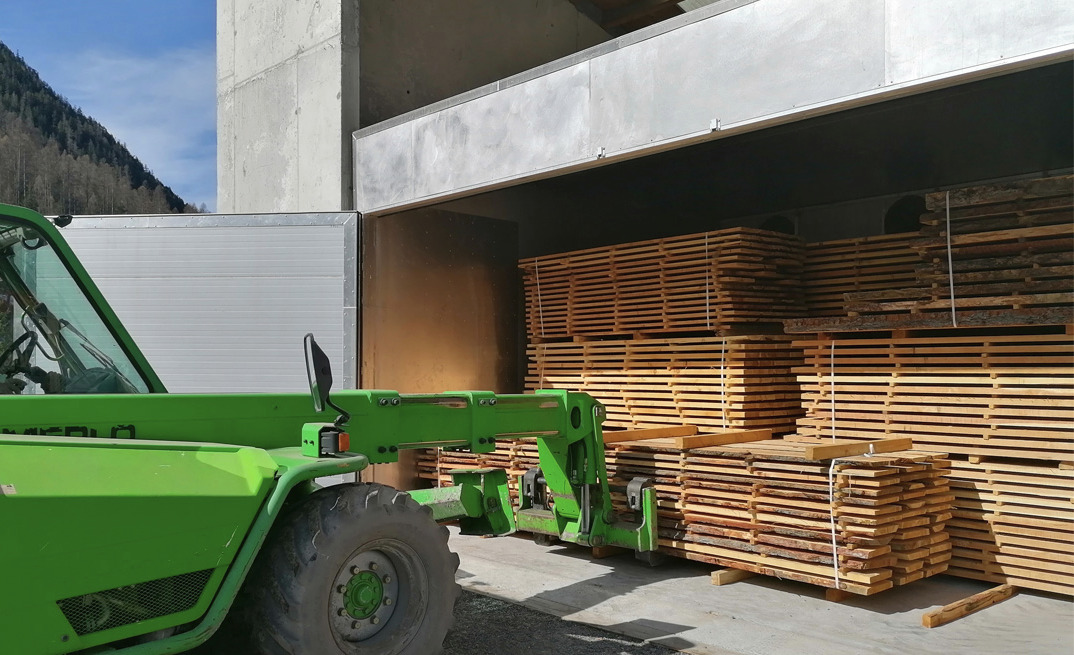 Réalisation d'un séchoir à bois